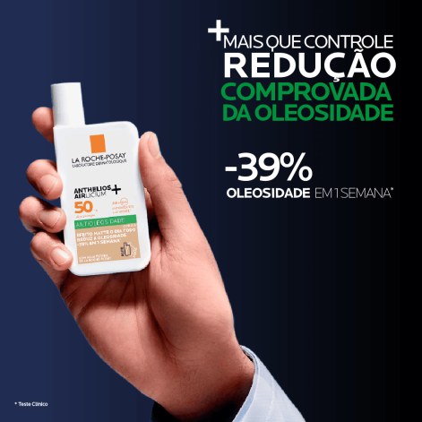 Protetor Solar Facial La Roche-Posay Anthelios Airlicium+ FPS50 Cor 4.0 40ml Protetor Solar Facial La Roche-Posay Anthelios Airlicium+ FPS50 Cor 4.0 40ml