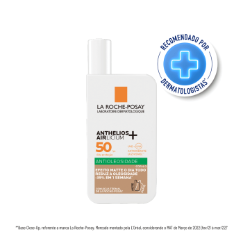 Protetor Solar Facial La Roche-Posay Anthelios Airlicium+ FPS50 Cor 4.0 40ml