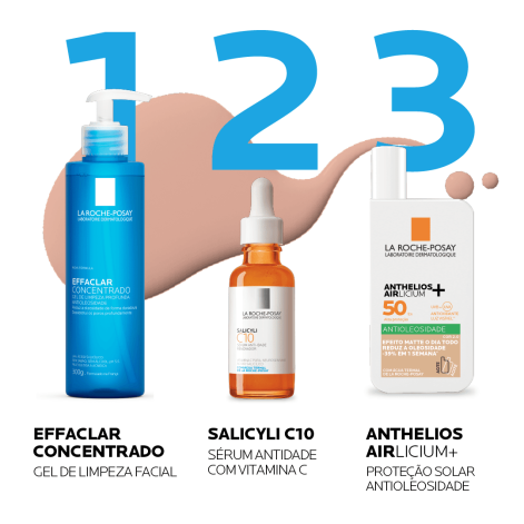 Protetor Solar Facial La Roche-Posay Anthelios Airlicium+ FPS50 Cor 4.0 40ml Protetor Solar Facial La Roche-Posay Anthelios Airlicium+ FPS50 Cor 4.0 40ml