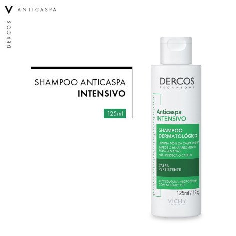 Shampoo Anticaspa Vichy Dercos Dermatológico Cabelos Secos 125ml Shampoo Anticaspa Vichy Dercos Dermatológico Cabelos Secos 125ml