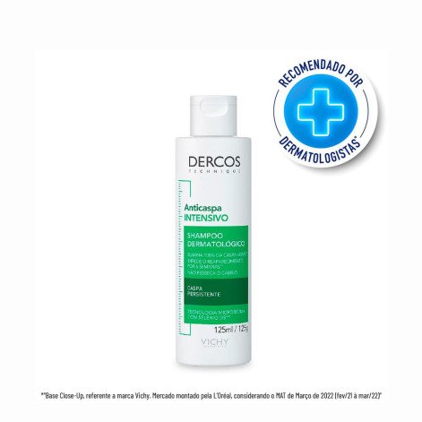 Shampoo Anticaspa Vichy Dercos Dermatológico Cabelos Secos 125ml Shampoo Anticaspa Vichy Dercos Dermatológico Cabelos Secos 125ml
