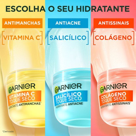Hidratante Facial Antiacne Garnier Salicílico Toque Seco 85g Hidratante Facial Antiacne Garnier Salicílico Toque Seco 85g