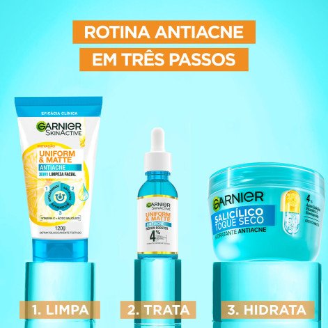 Hidratante Facial Antiacne Garnier Salicílico Toque Seco 85g Hidratante Facial Antiacne Garnier Salicílico Toque Seco 85g