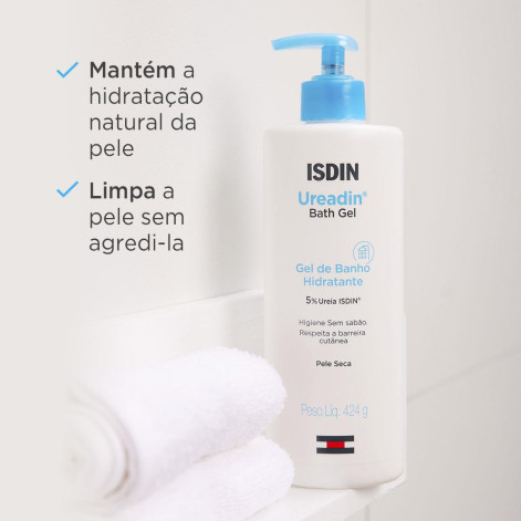 Gel de Banho Hidratante Isdin Ureadin Bath 424g Gel de Banho Hidratante Isdin Ureadin Bath 424g