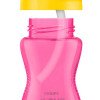 Copo com Canudo de silicone Dinossauro Avent Rosa