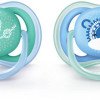 Chupeta Ultra Air Dupla Decorada 6-18M Tam.2 - Philips Avent