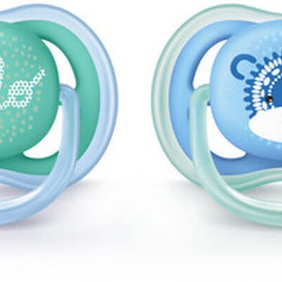 Chupeta Ultra Air Dupla Decorada 6-18M Tam.2 - Philips Avent