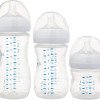 Kit Mamadeiras Philips Avent Pétala 125ml, 260ml e 330ml 3 Unidades