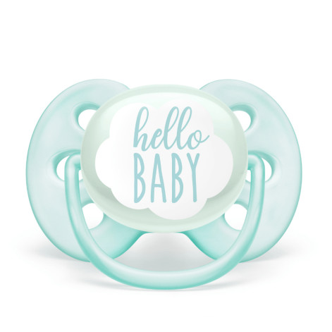 Chupeta Ultra Soft 0-6m Philips Avent - SCF522/01 - Verde