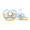Chupeta Ultra Air Philips Avent 0-6 Meses Pinguim Azul 1 Unidade