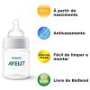 Kit com 2 Mamadeiras ANTI-COLIC Classica 125/260ML Philips AVENTS SCY119/05