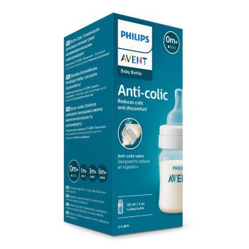 Mamadeira Anticólica 125ml 1 unidade - Avent Mamadeira Anticólica 125ml 1 unidade - Avent