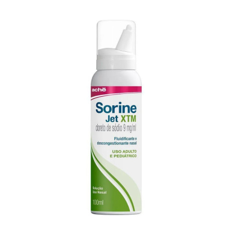 Solução Nasal Sorine XTM Jet 0,9% 100ml