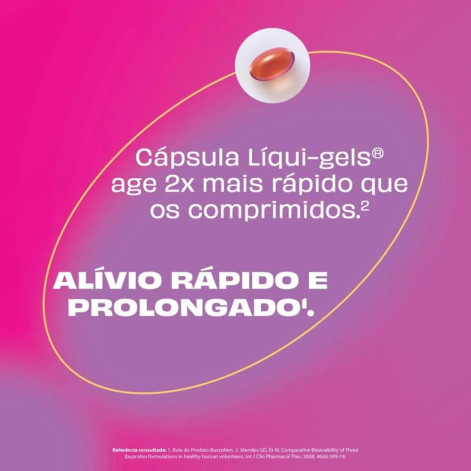 Buscofem Ibuprofeno 400mg 10 cápsulas
