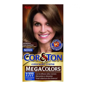 Tintura Cor & Ton 7.777 Louro Marrom Intenso