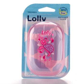Saboneteira Infantil Lolly Oceano Rosa