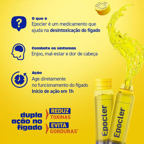 Epocler Abacaxi 6 flaconetes 10ml cada