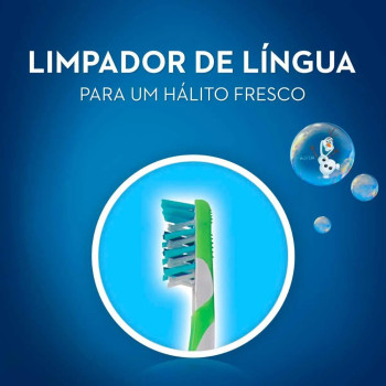 Escova de Dente Infantil Oral-B Stages N°4 Frozen 6+ Anos Macia