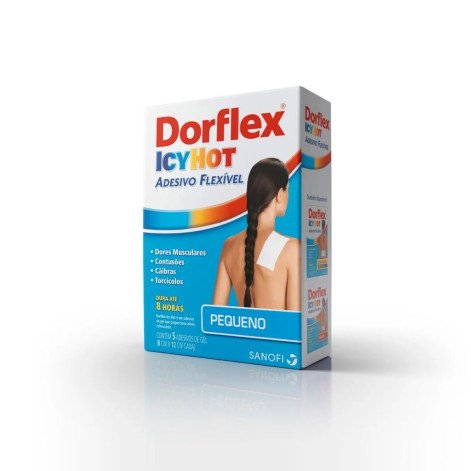 Dorflex Icy Hot 5 Adesivos Pequenos