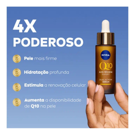 NIVEA Q10 Sérum Antissinais Expert Dupla Ação