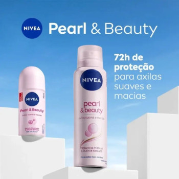 Desodorante Antitranspirante Aerosol Nivea Pearl & Beauty Feminino 48h 150ml