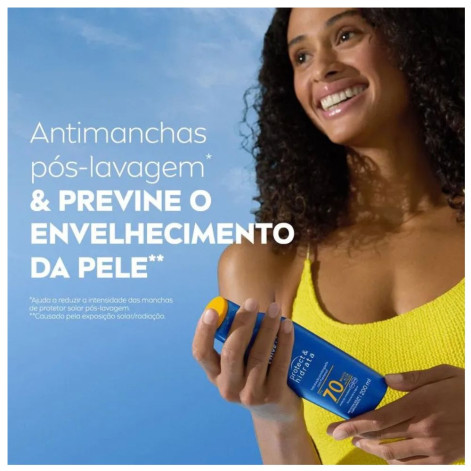 Protetor Solar Nivea Sun Protect & Hidrata FPS70 200ml