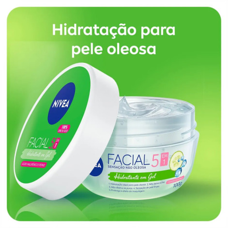Creme Nivea Facial 100gr Hidratante Gel Creme Nivea Facial 100gr Hidratante Gel