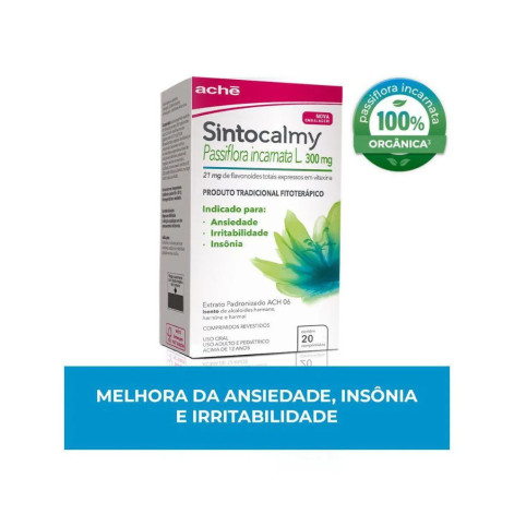 Sintocalmy 300mg com 20 Comprimidos