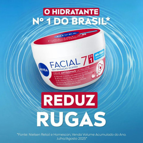 Hidratante Facial Nívea Antissinais Creme 100g