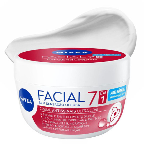 Hidratante Facial Nívea Antissinais Creme 100g Hidratante Facial Nívea Antissinais Creme 100g