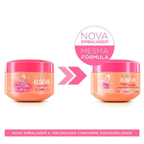 Creme de Tratamento L'Oréal Paris Elseve Longo dos Sonhos 300g