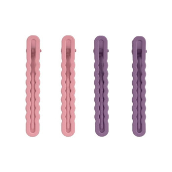 Kit de Presilhas para Penteado Wave 4 Unidades Cor Color Proart