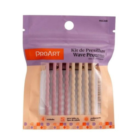 Kit de Presilhas de Cabelo Waves Pequenas Proart