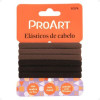 Elástico De Cabelo Pequeno Cor Marrom Proart 6 Unidades Elástico De Cabelo Pequeno Cor Marrom Proart 6 Unidades