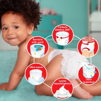 Fralda Pampers Pants Premium Care XXG 60 unidades Fralda Pampers Pants Premium Care XXG 60 unidades