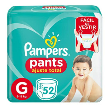 Fralda Pampers Pants Hiper G 52Un