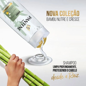 Shampoo Pantene Bambu Nutre e Cresce 200ml