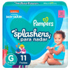 Fralda Pampers Splashers Baby Shark Praia e Piscina G 11 unidades Fralda Pampers Splashers Baby Shark Praia e Piscina G 11 unidades