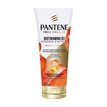 Condicionador Pantene Antiqueda Biotinamina B3 150Ml Condicionador Pantene Antiqueda Biotinamina B3 150Ml