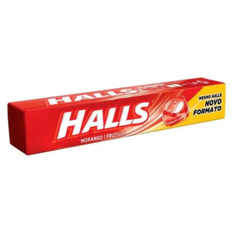 Bala Halls Morango 28G