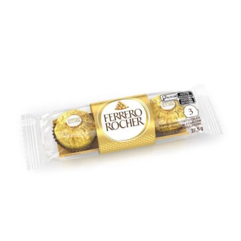 Ferrero Rocher Com 3 Bombons 37,5G