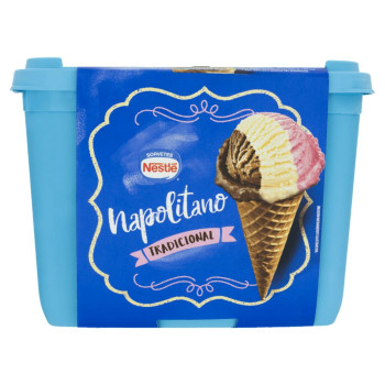 Sorvete Nestle Napolitano Pote 1.5 Litros