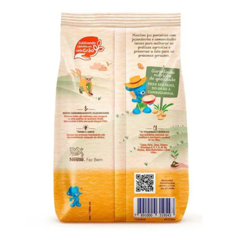 Cereal Infantil Nestlé Mucilon Arroz e Aveia Integral 180G
