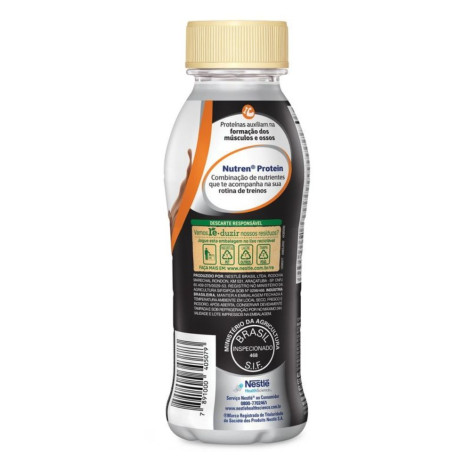 Bebida Láctea Nutren Protein 15g de proteínas Chocolate 260ml