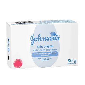 Sabonete Em Barra Johnson's`Baby Pele Delicada 80 G Sabonete Em Barra Johnson's`Baby Pele Delicada 80 G