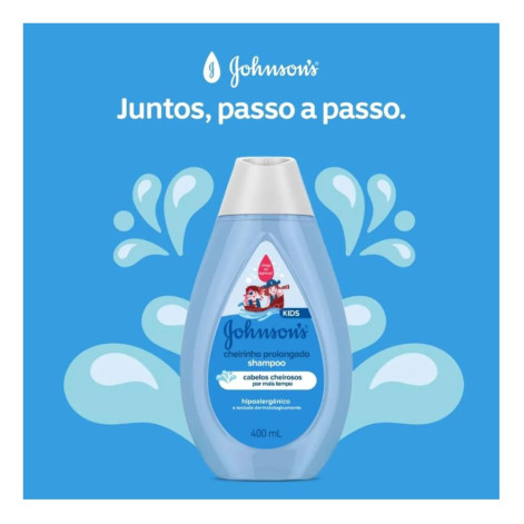 Shampoo Johnsos Baby Cheirinho Prolongado 400ML Shampoo Johnsos Baby Cheirinho Prolongado 400ML