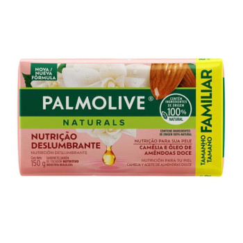 Sabonete em Barra Palmolive Naturals Nutrição Camélia e Óleo de Amêndoas Doce 150g