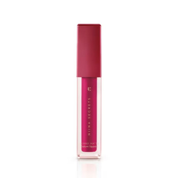 Batom Líquido Niina Secrets Skinny Matte Pink Peônia 5ml