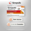 Pastilha para Garganta com Anti-inflamatório e Analgésico Strepsils Sabor Laranja Sem Açúcar - 16 unidades