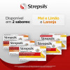 Pastilha para Garganta com Anti-inflamatório e Analgésico Strepsils Sabor Laranja Sem Açúcar - 16 unidades